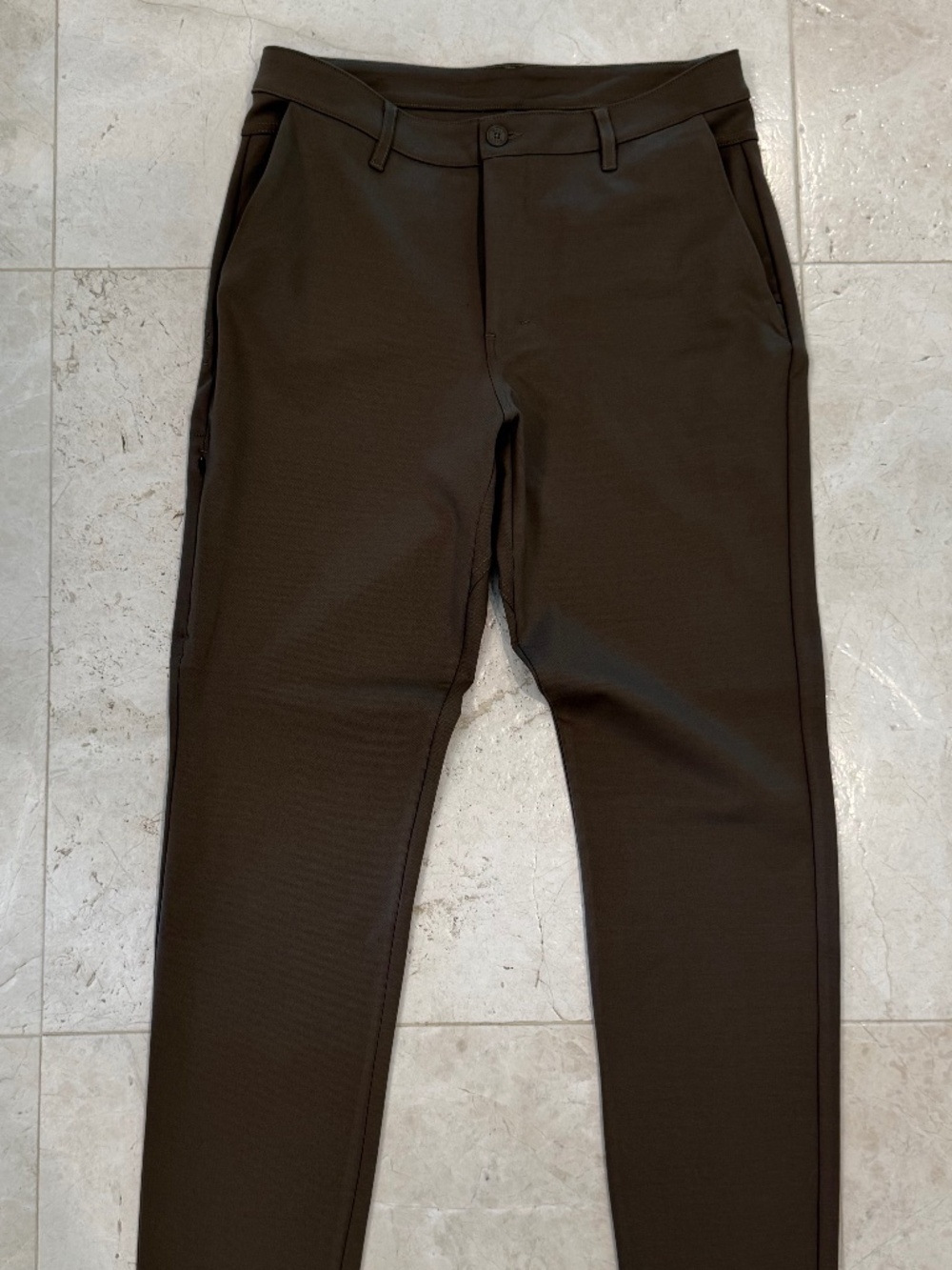BYLT Premium Basics Everyday Pant 2.0 Men’s 33 Brown Performance Pants